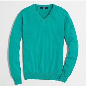 J. Crew Italian Cashmere V-Neck Sweater